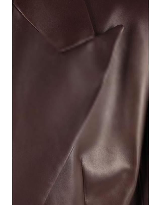 생로랑 [해외직구][E32]생로랑 A0038GY5OA22820 남성 자켓 SAINT LAURENT single breasted jacket in leather 착용컷