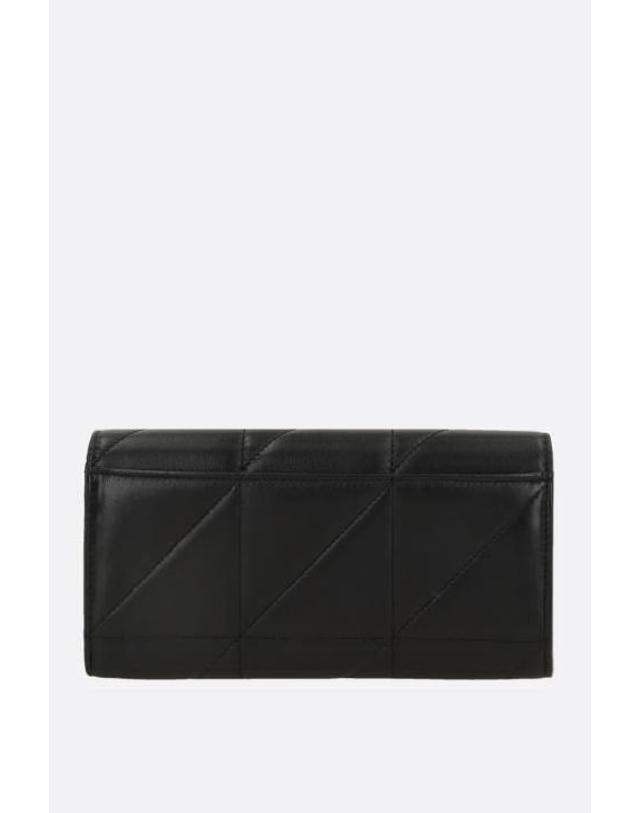 생로랑 [해외직구][E32]생로랑 863360AAG7X1000 여성 지갑 월렛 SAINT LAURENT Jamie flap wallet in quilted nappa 착용컷