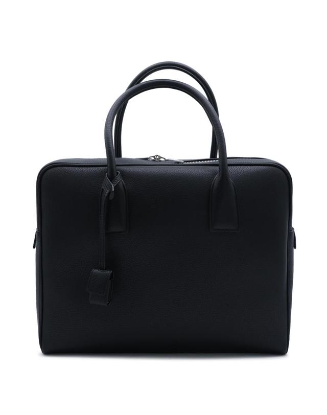 생로랑 [해외직구][B47]생로랑 A003Z0AAGAD1000 남성 토트백 탑핸들백 BLACK BV BOWLING BRIEF GRAINED LEATHER BAG 착용컷