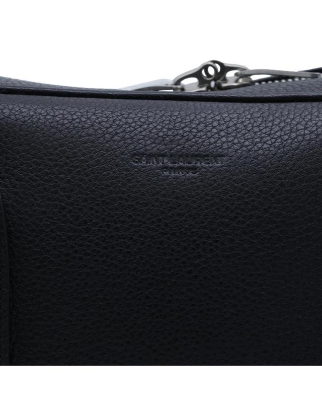 생로랑 [해외직구][B47]생로랑 A003Z0AAGAD1000 남성 토트백 탑핸들백 BLACK BV BOWLING BRIEF GRAINED LEATHER BAG 착용컷