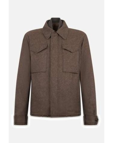 [해외직구][E32]ELEVENTY N75GBTN13TES0N04705 남성 자켓 ELEVENTY lightweight padded jacket in wool blend