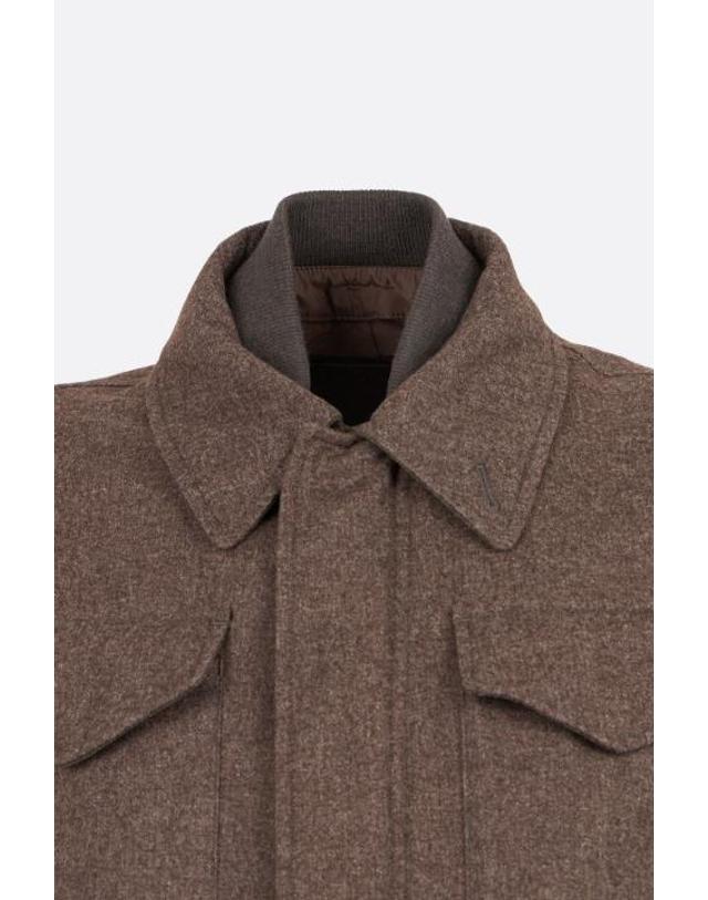 일레븐티 [해외직구][E32]ELEVENTY N75GBTN13TES0N04705 남성 자켓 ELEVENTY lightweight padded jacket in wool blend 착용컷