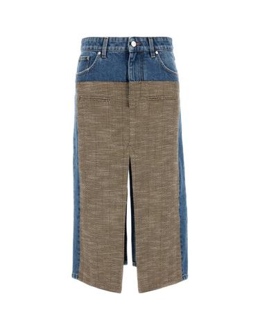 [해외직구][X45]스텔라 맥카트니 6D03273SPH98 4233 여성 스커트 치마 롱 미디 미니스커트 Denim skirt