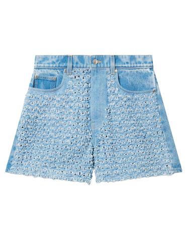 [해외직구][G95]Stella McCartney 6D03673SQH064125 여성 반바지 숏팬츠 BOUCLE DENIM SHORT