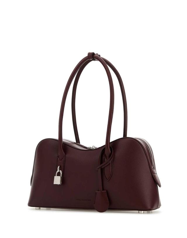 스텔라 매카트니 스텔라 맥카트니 [해외직구][X45]STELLA McCARTNEY 7B0138WP0533 6017 여성 토트백 쇼퍼백 탑핸들백 핸드백 Burgundy synthetic leather Ryder medium shoulder bag 착용컷