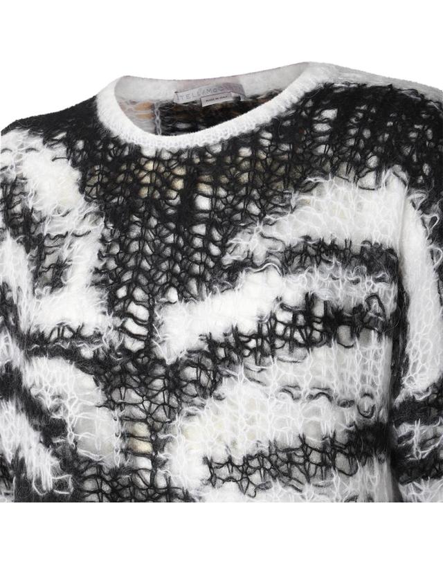 스텔라 매카트니 스텔라 맥카트니 [해외직구][S27]STELLA MCCARTNEY 6K07963S25038490 여성 니트 가디건 브이넥니트 풀오버니트 라운드니트 니트웨어 스웨터 MULTICOLOR KNITWEAR 착용컷