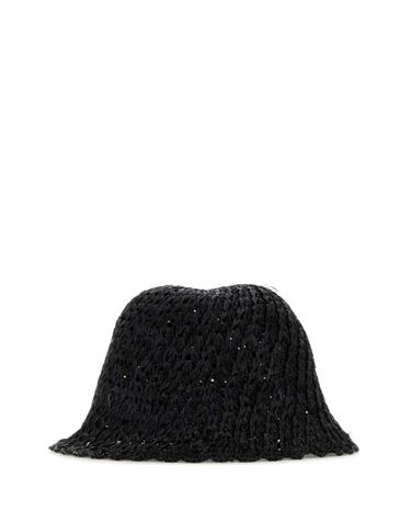 [해외직구][X45]HELEN KAMINSKI HAT52230 CHARCOAL 여성 모자 버킷햇 비니 캡 Black raffia Rio bucket hat