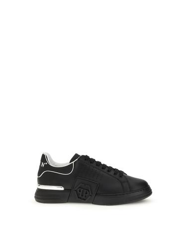 [해외직구][K68]PHILIPP PLEIN PAESUSC0775PLE005N 0202 남성 스니커즈 단화 로우탑 하이탑 Low Top Hexagon Sneakers