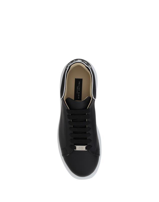 필립플레인 [해외직구][K68]PHILIPP PLEIN PADSUSC0599PLE005N 02 남성 스니커즈 단화 로우탑 하이탑 Leather Sneakers 착용컷