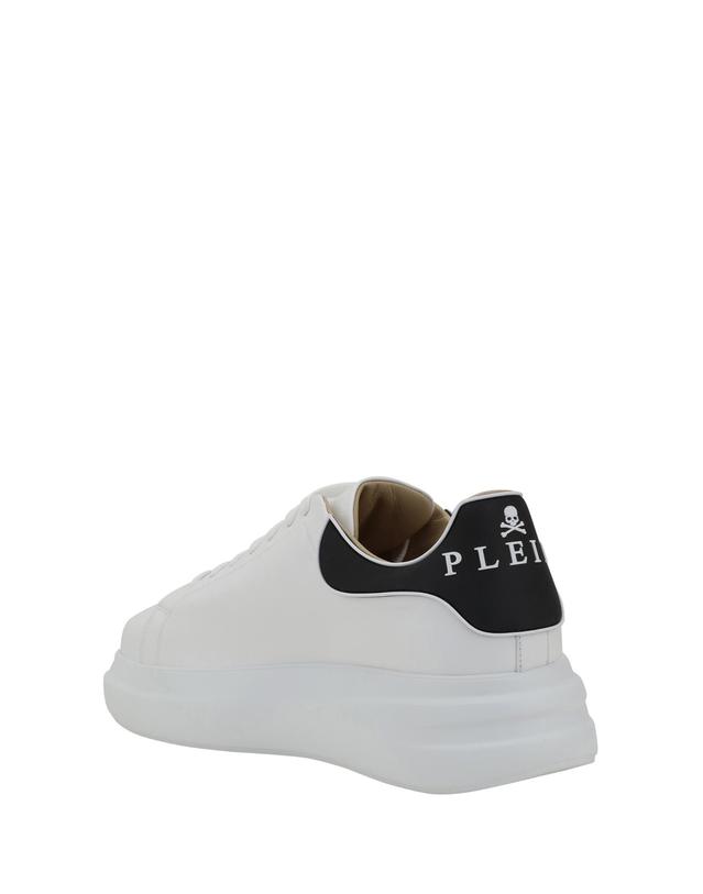 필립플레인 [해외직구][K68]PHILIPP PLEIN PADSUSC0599PLE005N 01 남성 스니커즈 단화 로우탑 하이탑 Leather Sneakers 착용컷