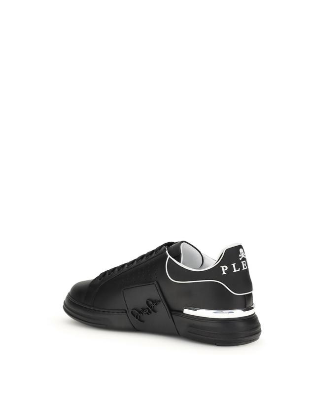 필립플레인 [해외직구][K68]PHILIPP PLEIN PAESUSC0775PLE005N 0202 남성 스니커즈 단화 로우탑 하이탑 Low Top Hexagon Sneakers 착용컷