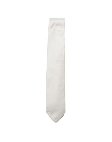 [해외직구][S27]LARDINI GVCRC7GMC66953 남성 넥타이 보타이 타이 로고 잡화 악세사리 WHITE SILK TIE