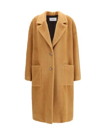 [해외직구][K68]LARDINI A7ELOIACD67818 220 여성 코트 하프 롱 트렌치코트 레인코트 Long alpaca and wool blend Coat