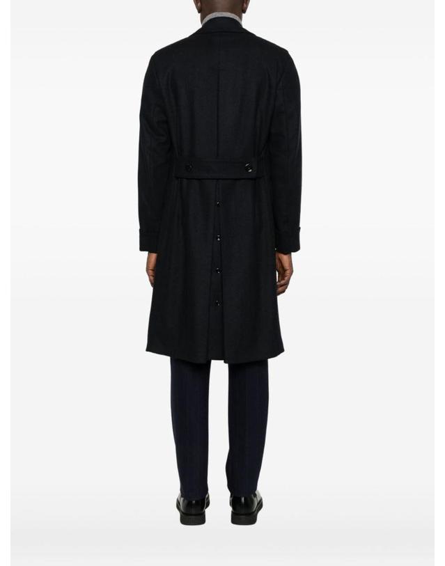 라르디니 [해외직구][A94]LARDINI CN23191AAC65614850NE 남성 코트 아우터 LARDINI LARDINI Wool And Cashmere Coat 착용컷