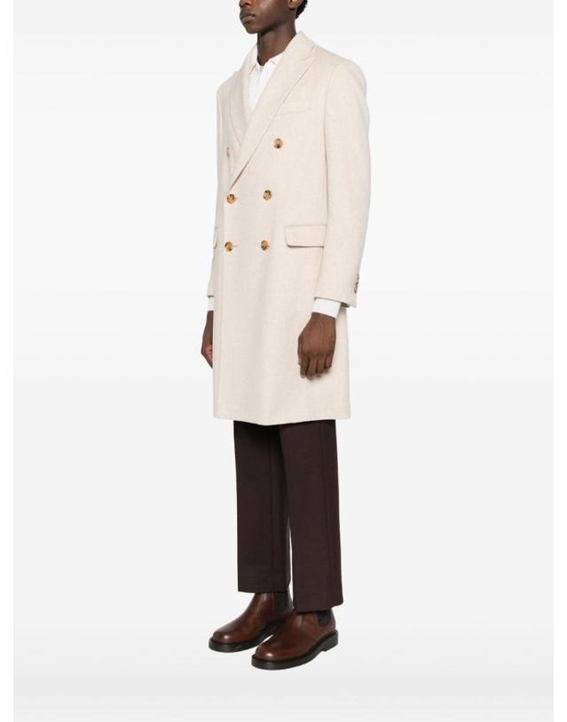 라르디니 [해외직구][A94]LARDINI CN23222ECN65602140 남성 코트 아우터 LARDINI LARDINI Capolavoro Double Breasted Coat 착용컷