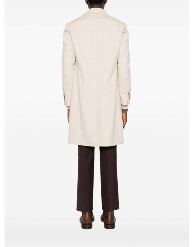 라르디니 [해외직구][A94]LARDINI CN23222ECN65602140 남성 코트 아우터 LARDINI LARDINI Capolavoro Double Breasted Coat 착용컷
