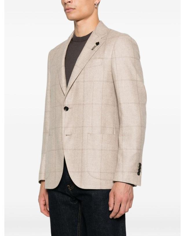 라르디니 [해외직구][A94]LARDINI CN528AEAAIF65552250BE 남성 블레이저 자켓 LARDINI LARDINI Cashmere Blazer 착용컷