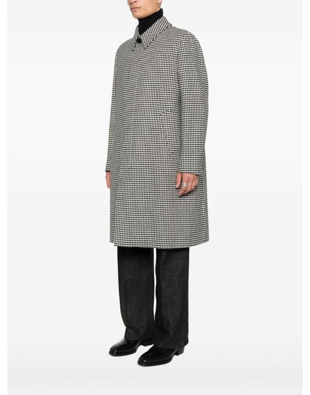 라르디니 [해외직구][A94]LARDINI AA23224AAC65624120NE 남성 코트 아우터 LARDINI LARDINI Houndstooth Coat In Wool And Cashmere 착용컷