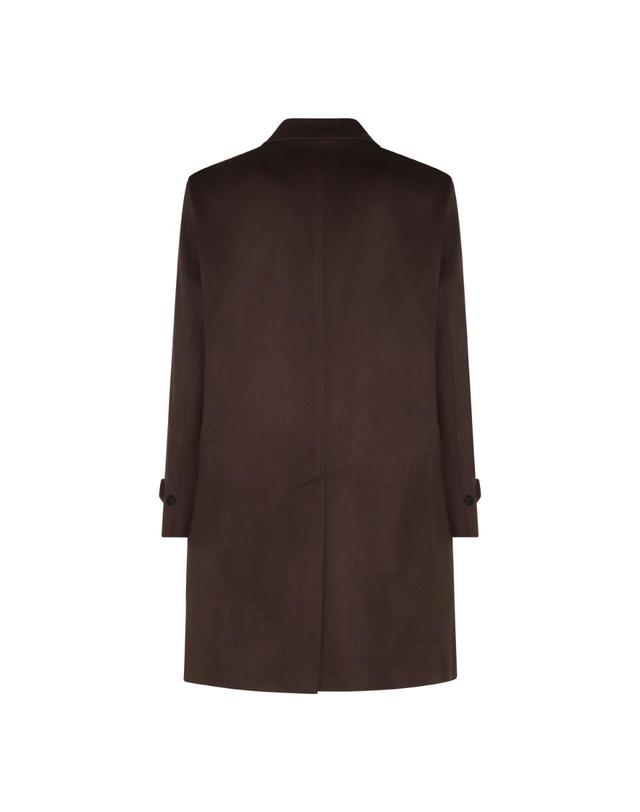 라르디니 [해외직구][Q11]LARDINI CN23223ACSP67642460 남성 코트 BROWN VIRGIN WOOL AND CASHMERE BLEND LONG COAT 착용컷