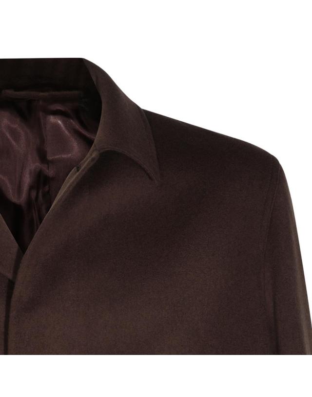 라르디니 [해외직구][Q11]LARDINI CN23223ACSP67642460 남성 코트 BROWN VIRGIN WOOL AND CASHMERE BLEND LONG COAT 착용컷