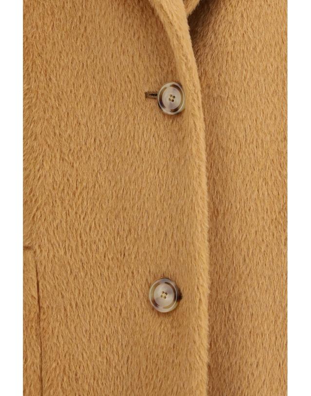 라르디니 [해외직구][K68]LARDINI A7ELOIACD67818 220 여성 코트 하프 롱 트렌치코트 레인코트 Long alpaca and wool blend Coat 착용컷