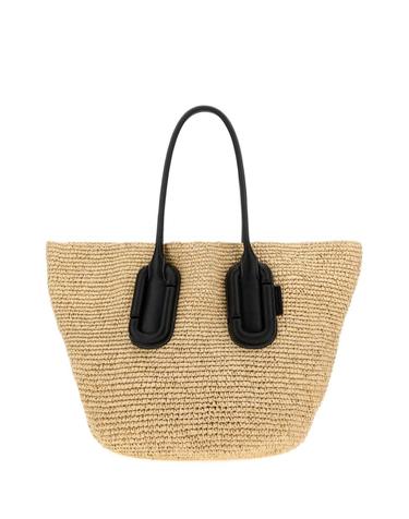 [해외직구][X45]마크제이콥스 2P6HTT003H02 255 여성 토트백 쇼퍼백 탑핸들백 핸드백 Straw large Babe shopping bag