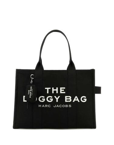 [해외직구][X45]마크제이콥스 2R5HTT010H02 001 여성 토트백 쇼퍼백 탑핸들백 핸드백 Black canvas The Doggy Bag dog carrier