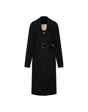 [해외직구][B47]SPORTMAX 261201104160080747013 여성 코트 아우터 BLACK CASHMERE COAT