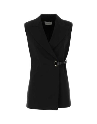 [해외직구][X45]SPORTMAX 2622286011600 003 여성 자켓 베스트 다운베스트 질렛 Black stretch viscose Gettone vest