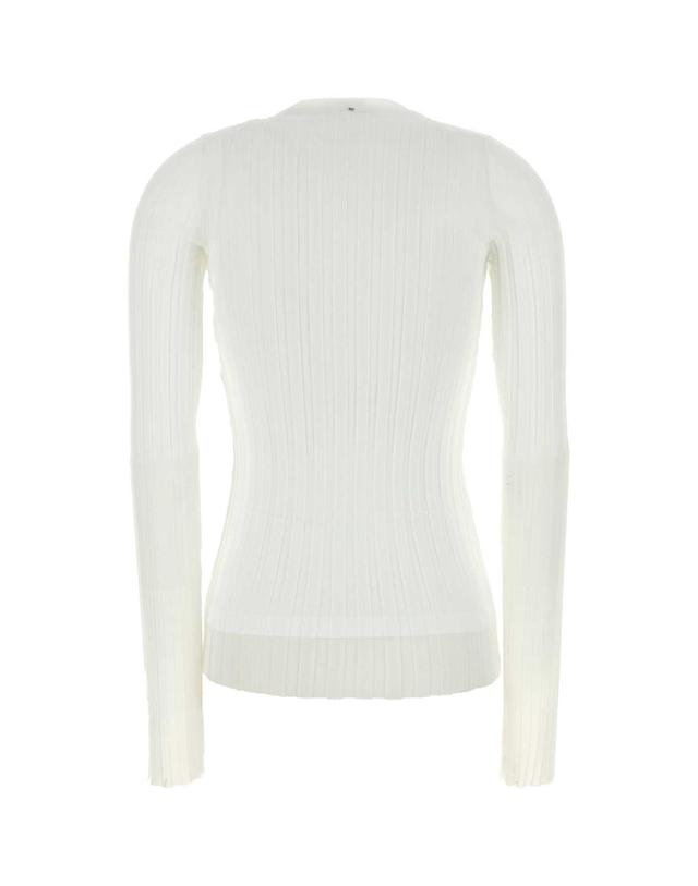 스포트막스 [해외직구][X45]SPORTMAX 2512381033600 001 여성 셔츠 남방 반팔 긴팔 블라우스 White organza Acino1234 top 착용컷