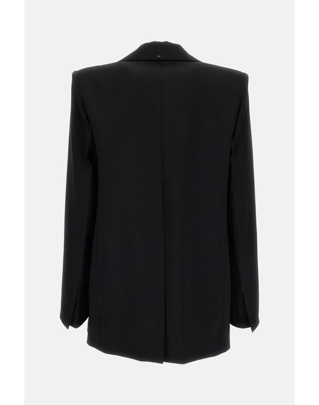 스포트막스 [해외직구][G95]Sportmax 2622046061600004 여성 자켓 봄버자켓 블레이저 패딩 베스트 WOOL OVERSIZE BLAZER 착용컷