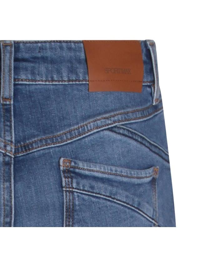 스포트막스 [해외직구][B47]SPORTMAX 261218126560010584005 여성 데님 청바지 바지 BLUE COTTON JEANS 착용컷