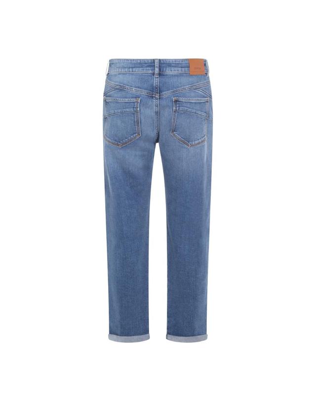 스포트막스 [해외직구][B47]SPORTMAX 26121807560010584005 여성 데님 청바지 바지 BLUE COTTON JEANS 착용컷