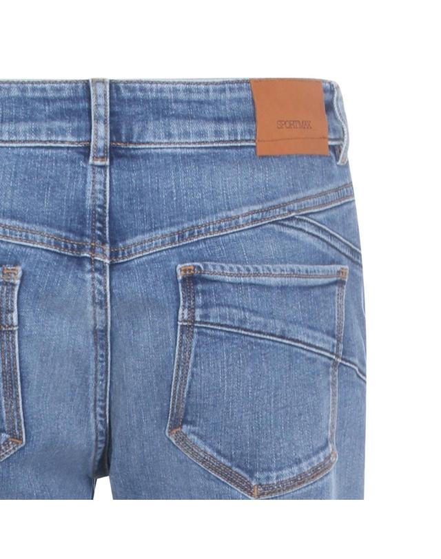 스포트막스 [해외직구][B47]SPORTMAX 26121807560010584005 여성 데님 청바지 바지 BLUE COTTON JEANS 착용컷