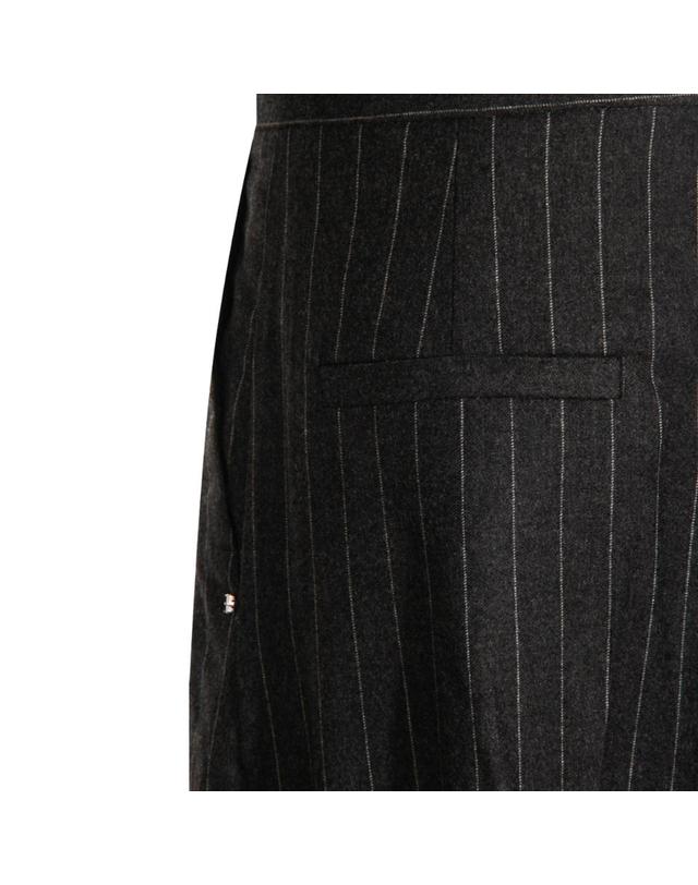 스포트막스 [해외직구][B47]SPORTMAX 2522136113600002 여성 팬츠 트라우져 바지 GREY COTTON BELGIO1234 PANTS 착용컷
