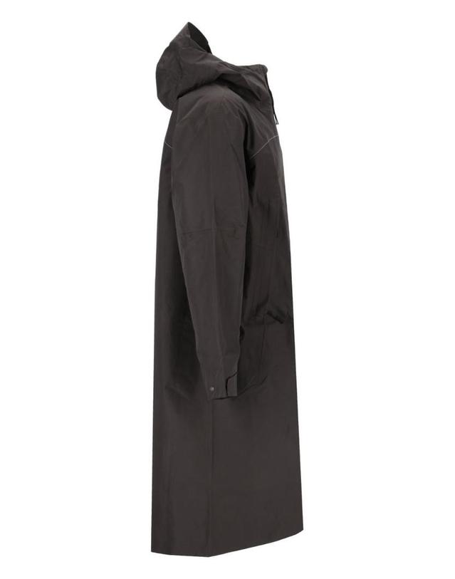 노스페이스 [해외직구][A94]THE NORTH FACE NF0A8HA3NO1NO1 남성 트렌치코트 아우터 THE NORTH FACE THE NORTH FACE Box Gtx 3L Gore Tex Waterproof Parka With Hood 착용컷