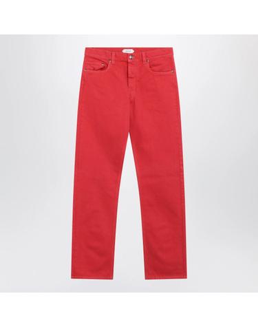[해외직구][T56]베르사체 10241301A17871 Red 남성 청바지 데님진