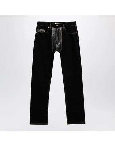 [해외직구][T56]베르사체 10259021A18406 Black 남성 청바지 데님진