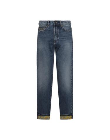 [해외직구][Q11]베르사체 10180131A128861D800 남성 데님진 청바지 INDIGO BLUE COTTON JEANS