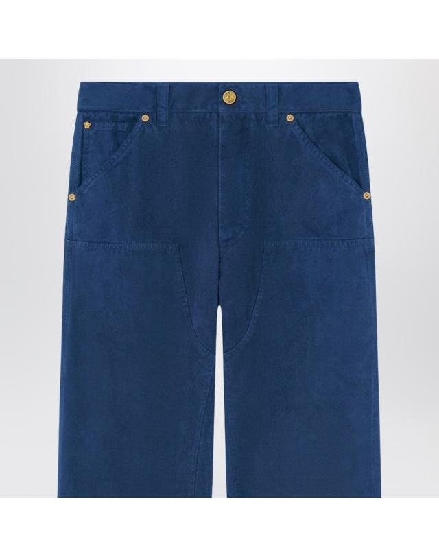 베르사체 [해외직구][T56]베르사체 10188871A12946 Blue 남성 청바지 데님진 착용컷