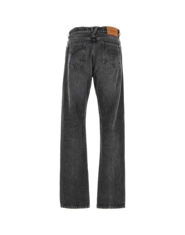 베르사체 [해외직구][X45]베르사체 10189111A13597 1D810 남성 데님 청바지 진 Slate denim jeans 착용컷