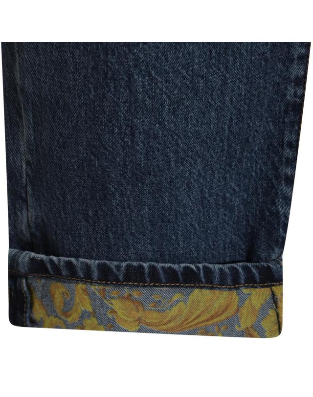 베르사체 [해외직구][Q11]베르사체 10180131A128861D800 남성 데님진 청바지 INDIGO BLUE COTTON JEANS 착용컷