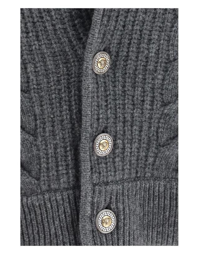 베르사체 [해외직구][K68]베르사체 10264161A18932 1E060 남성 니트 스웨터 가디건 Knitted button Cardigan 착용컷