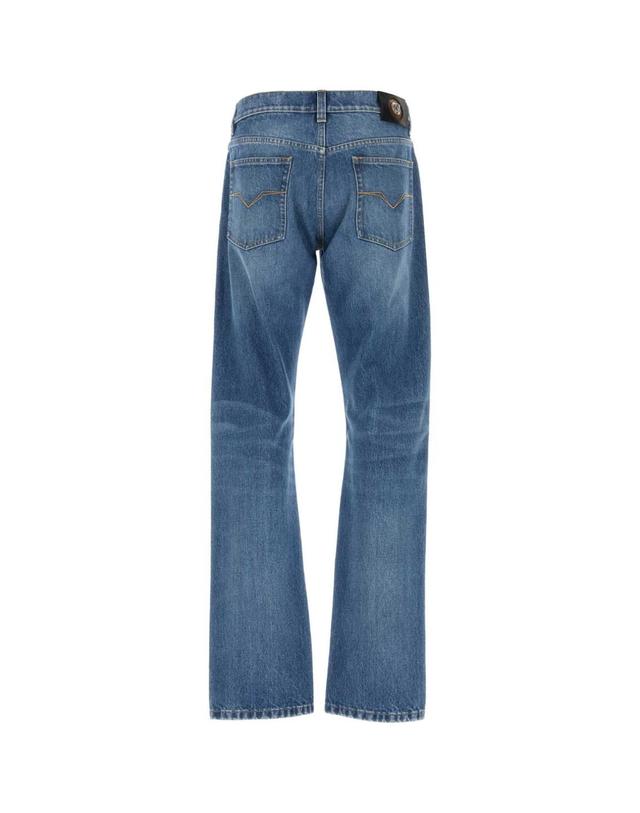 베르사체 [해외직구][X45]베르사체 10241301A19189 1D190 남성 데님 청바지 진 Denim jeans 착용컷
