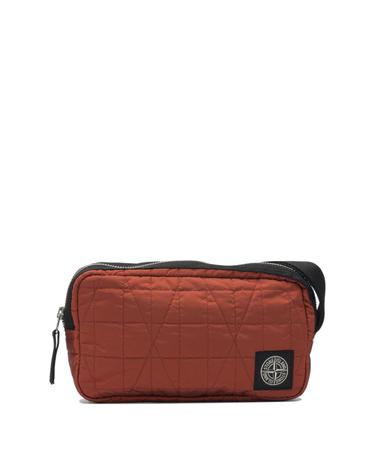 [해외직구][V90]스톤아일랜드 9200017S0255V0018 남성 클러치백 파우치백 뷰티케이스 Quilted Nylon Metal Clutch Bag