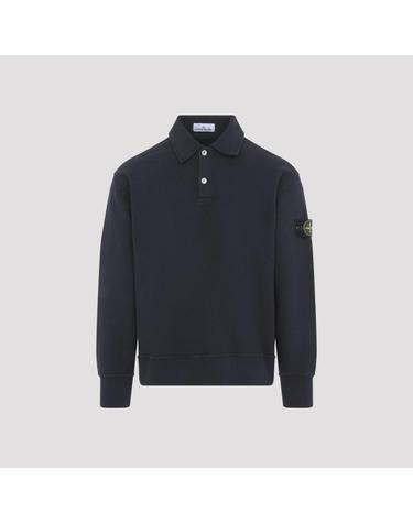 [해외직구][D14]스톤아일랜드 L2S156100054S0458 V0020 NAVY B 남성 맨투맨 후드 스웨트셔츠 집업 Stone Island L S Polo
