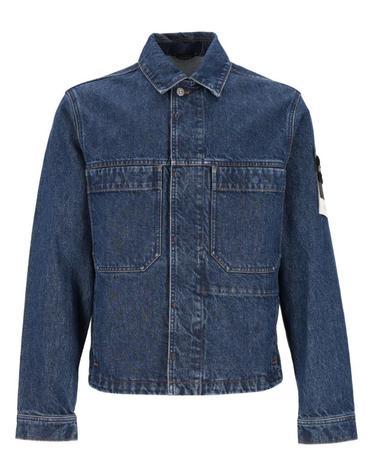 [해외직구][A94]스톤아일랜드 L2S144100006S0J34VJ202 남성 셔츠 데님셔츠 STONE ISLAND STONE ISLAND Biker Jacket