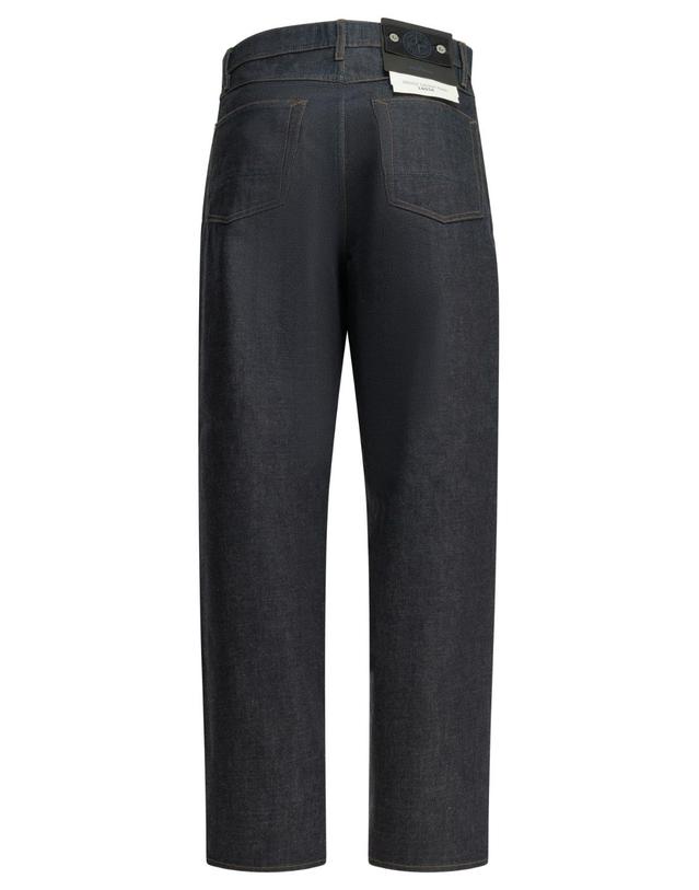 스톤아일랜드 [해외직구][V90]스톤아일랜드 L2S14J100006S00J8VJ200 남성 청바지 데님진 Denim Raw Straight Leg Jeans 착용컷