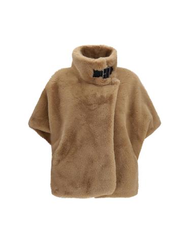 [해외직구][K68]PINKO 107043A3E7 C73 여성 자켓 베스트 봄버 파카 베스트 블레이저 Faux fur Jacket with buckle