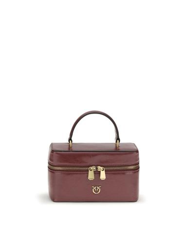 [해외직구][K68]PINKO 106382A2JC WW5Q 여성 클러치 파우치 뷰티케이스 Vanity Soft Mini Quilted Beauty Case